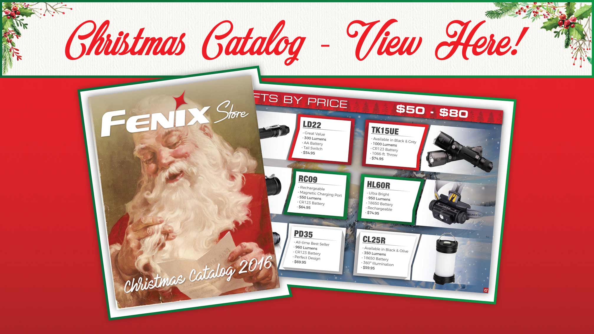 Fenix Outfitters 2016 Christmas Catalog