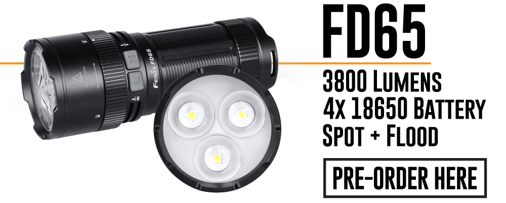 Fenix FD65 LED Focus Flashlight