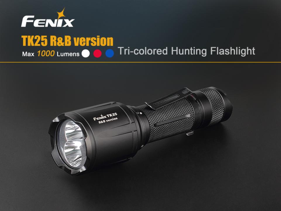 Fenix TK25RB Multi-Color Tactical LED Flashlight