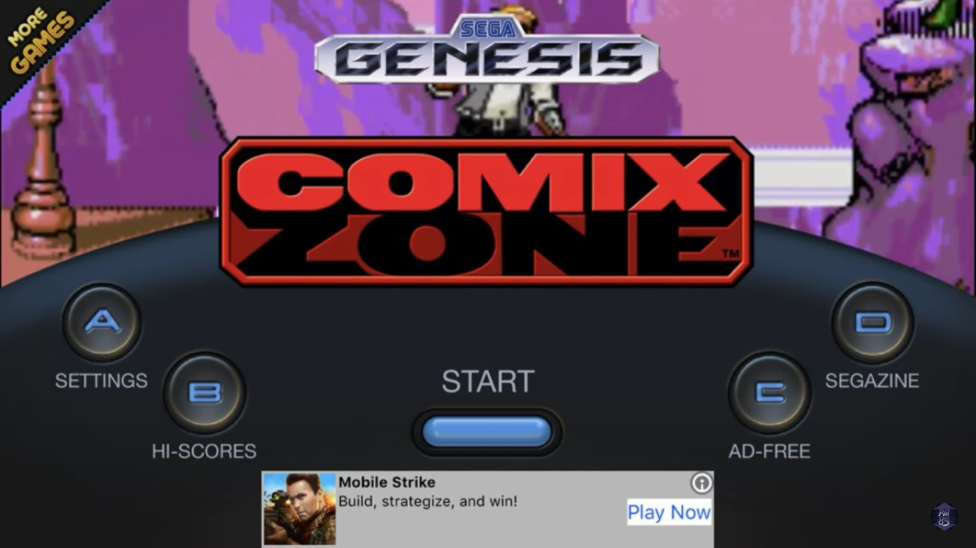 Sega Forever Comix Zone