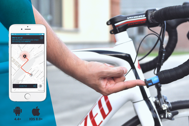 Sherlock Anti-Theft Bike Tracker Handle